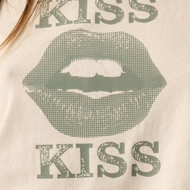 Kiss Kiss Lips Graphic Tee