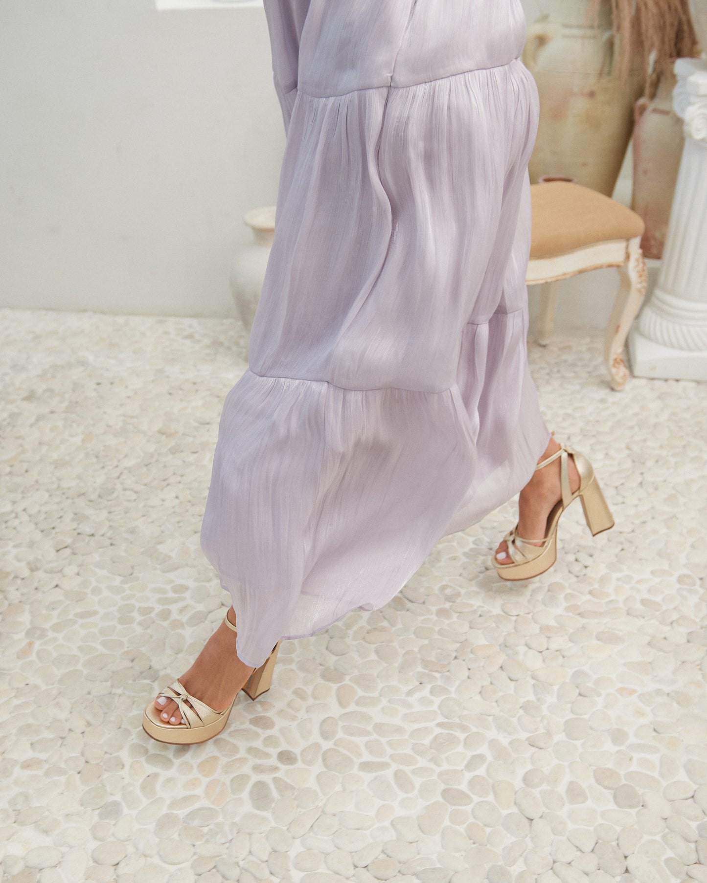 Open Back Maxi Dress