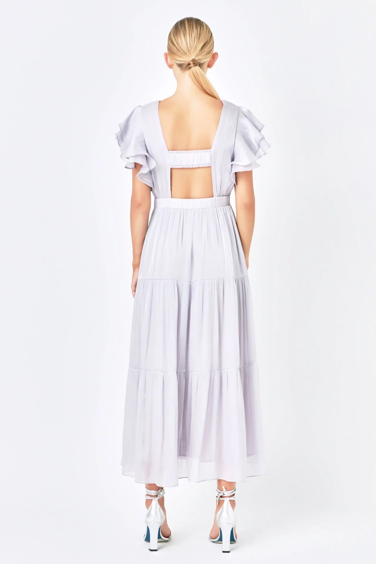 Open Back Maxi Dress
