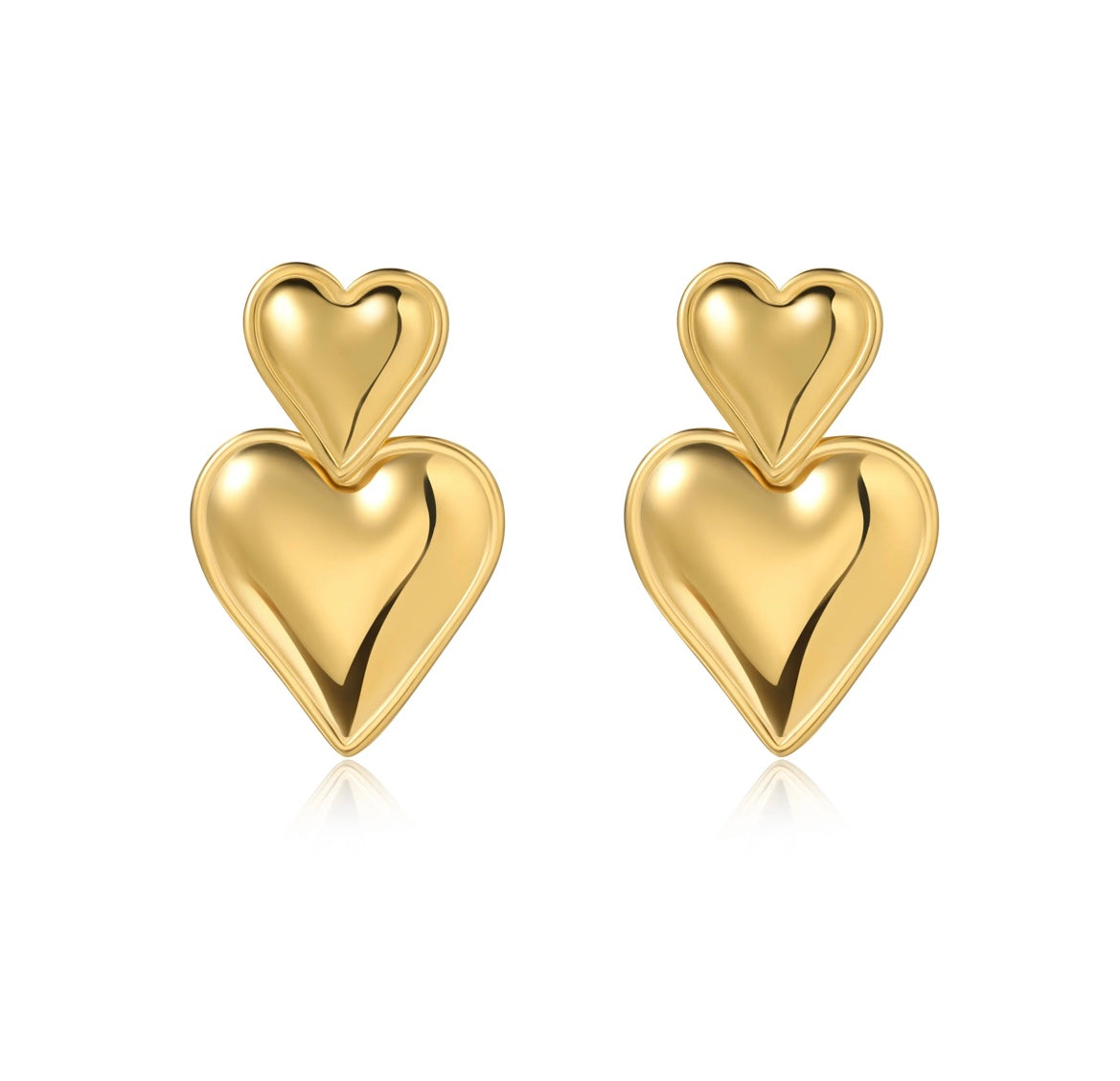 Brynn Heart Earring