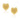 Darlene  Heart Studs