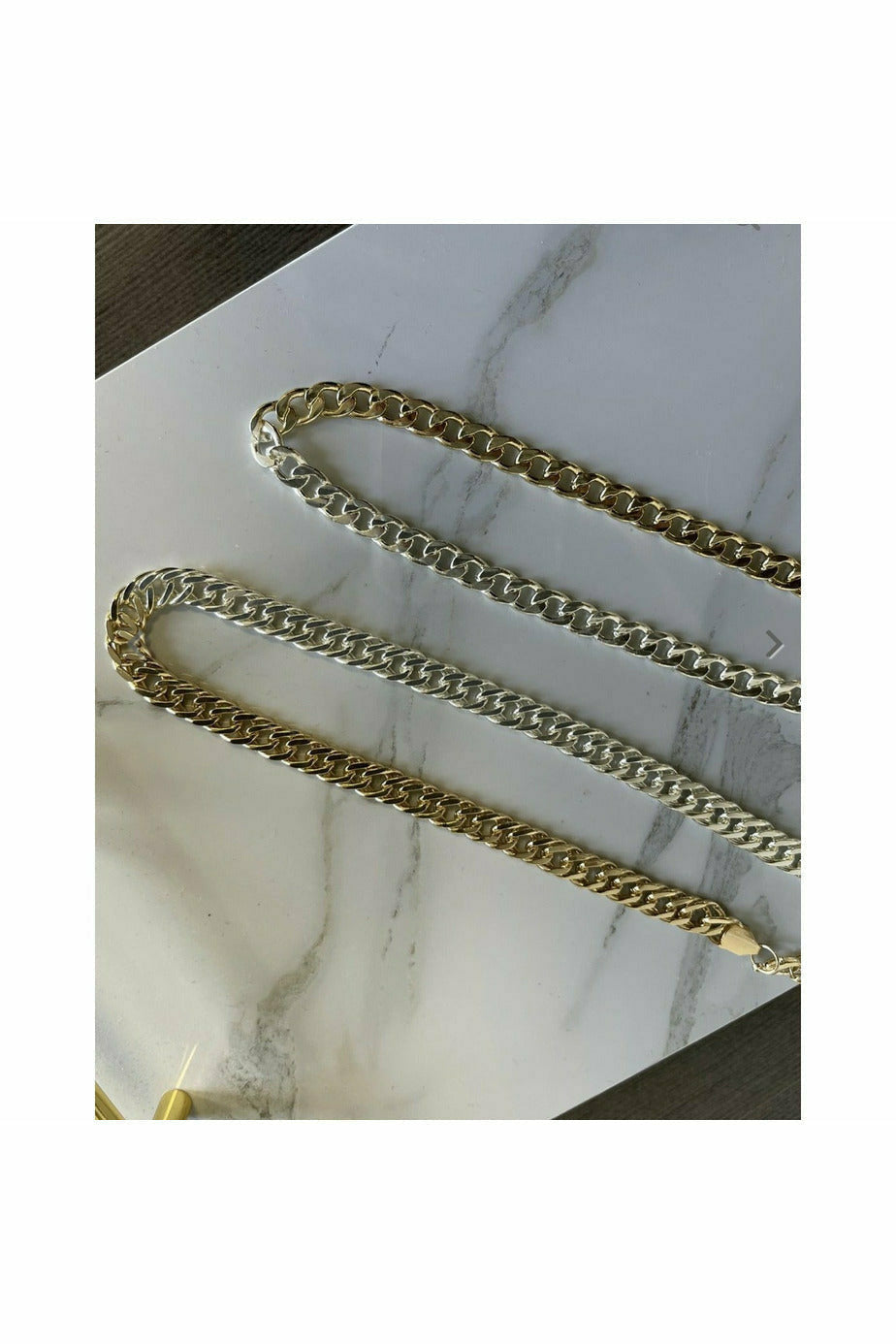 Leila Two Tone Necklace