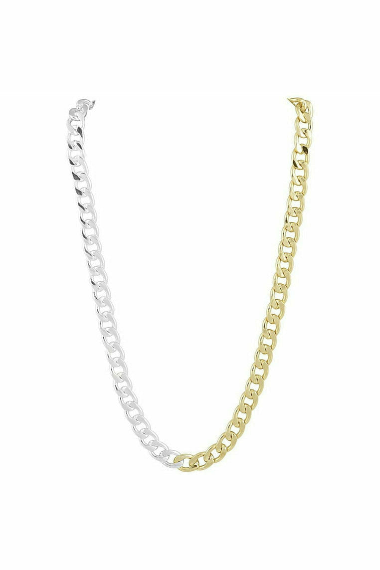 Leila Two Tone Necklace