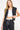 Rolled Up Sleeve Piping Detail Vest Top