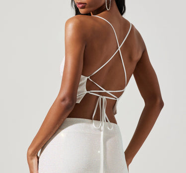 Remi Embellished Strappy  Top