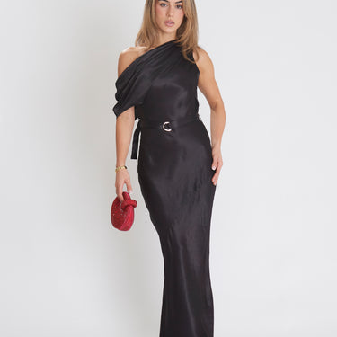 Angelique Midi Dress / Black
