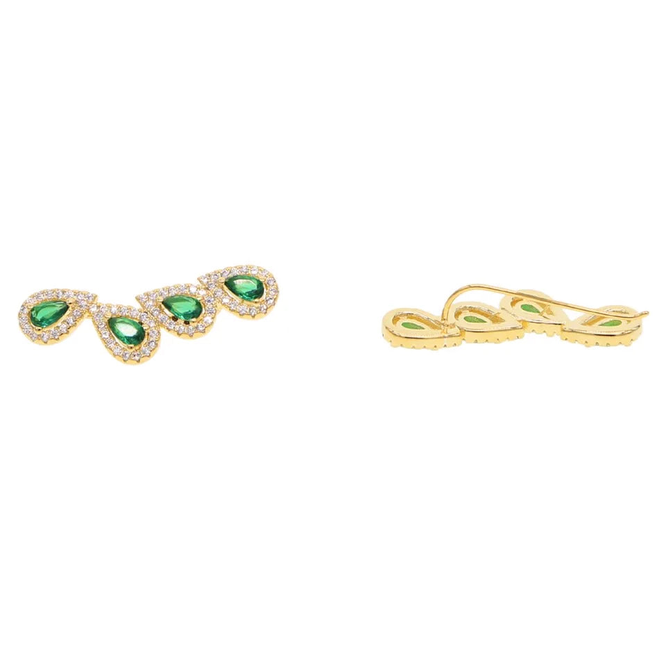 Heidi Emerald Ear Crawlers
