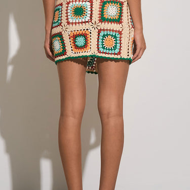 Arielle Wrap Crochet Skirt