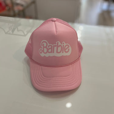 Retro Barbie Logo Hat Trucker