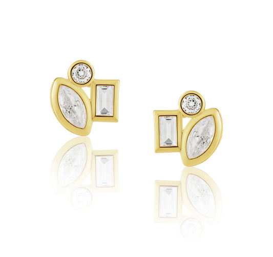 Amber Studs