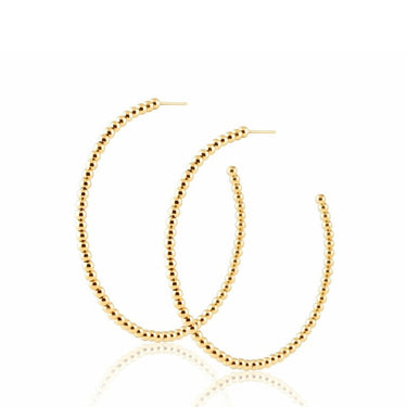 Chelsea Beaded Hoops