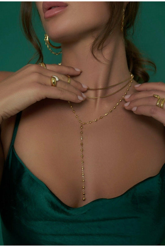 Sassy Lariat Necklace